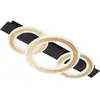 Image de Fischer & Honsel, Applique + plafonnier, Honsel Circle LED Plafonnier 25,9W Tunable white contrôlable dimmable Verre acrylique noir sable