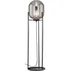Image de Fischer & Honsel, Lampadaire, Honsel Lampadaire Regi - noir mat/verre fumé (40424) (E27)