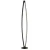 Image de Fischer & Honsel, Lampadaire, Honsel Fenga LED Lampadaire 17,6W Tunable white contrôlable dimmable Acrylique noir sable 40503