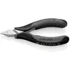 Image de Knipex, Coupe-boulons + pince coupante diagonale, Pince coupante latérale pour l'électronique (115 mm)