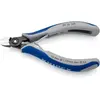 Image de Knipex, Coupe-boulons + pince coupante diagonale, Präzisions-Elektronik-Seitenschneider (125 mm)