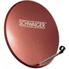 Image de Schwaiger SPI550.2 SAT (Antenne parabolique, 35.20 dB, DVB-S / -S2), Parabole + antenne, Rouge