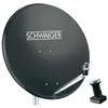 Image de Schwaiger SPI991.1SET (Antenne parabolique, 38.50 dB, DVB-S / -S2), Parabole + antenne, Noir