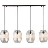Image de Brilliant, Suspension, Slope E27 / PE4 / w/o bulbs Suspension, 4 flammes (E27)