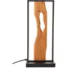 Image de Brilliant, Lampe de table, Chaumont LED Lampe de table 50cm noir/bois (940 lm)