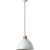 Image de Brilliant, Suspension, Erena suspension 38cm vert clair métal/bois 1x A60, E27, 60 W, Gee (E27)
