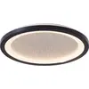 Image de Brilliant, Applique + plafonnier, Plafondlamp Mosako LED 16W 3000K - Noir/Wit (2300 lm)
