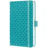 Image de Sigel, Cahier + bloc-notes, NB JOLIE HARDCOVER - Carnet de notes (A6, À rayures, Couverture rigide)