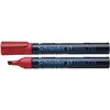 Image de Schneider, Marqueur, Marqueur permanent Maxx 233 Largeur de trait : 1-5 mm Couleur de l'encre : rouge (1 x)