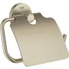 Image de Grohe, Dérouleur de papier toilette, Distributeur papier WC ESSENTIALS avec couvercle nickel brossé