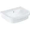 Image de Grohe, Lavabo, Vasque à poser Euro Céramique 1 HL m ÜL 596x483mm awe (483 mm, 596 mm)