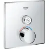 Image de Grohe, Robinetterie de salle de bains, Smartcontrol - Mitigeur encastré, 1 consommateur, carré