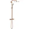 Image de Grohe, Système de douche, Système de douche Euphoria avec thermostat - Warm Sunset Brossé (26075DL0)