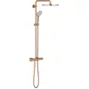 Image de Grohe Euphoria XXL 310 regendoucheset met 4 straalsoorten en thermostaatkraan Ø31cm warm sunset geborsteld