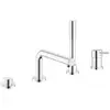 Image de Grohe, Robinetterie de salle de bains, Combiné 4-L-EH CONCETTO chr