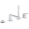 Image de Grohe, Robinetterie de salle de bains, Kit de robinetterie pour baignoire GROHE1108 Eurocube 19897001
