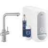 Image de Grohe, Robinetterie de cuisine, Blue Home Kit de démarrage bec en L
