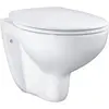 Image de Grohe, Cuvette toilettes + bidet, Set céramique de construction WC mural à chasse d'eau profonde
