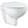 Image de Grohe Bau Cermic randloos hangtoilet incl. quikrelease toiletbril alpine wit