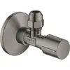 Image de Grohe, Vanne, Robinet d'angle 1/2" 22037AL0 hard graphite brossé