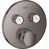 Image de Grohe, Robinetterie de salle de bains, Thermostat GROHTHERM SMARTCONTROL rd 2 ASV ha graph