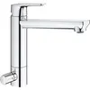 Image de Grohe, Robinetterie de cuisine, Robinet de cuisine avec mitigeur BauEdge chromé brillant 31696000