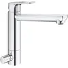 Image de Grohe, Robinetterie de cuisine, Robinet de cuisine avec mitigeur BauLoop chromé brillant 31713000