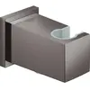 Image de Grohe, Barre de douche + curseur, Coude de raccordement mural Euphoria Cube 1/2 pouce, avec support de douche mural hard graph