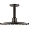 Image de Grohe, Pommeau de douche, Kopfbr RAINSHOWER SMARTACTIVE 310 Sortie de plafond 142mm hard graphite (2 Types de jets)