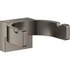 Image de Grohe, Porte-serviettes + crochets pour serviettes, Crochet Selection double dur graphite brossé 41049AL0