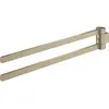 Image de Grohe, Porte-serviettes + crochets pour serviettes, Porte-serviettes Selection double pivot nickel brossé 41063EN0