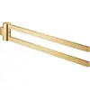 Image de Grohe, Porte-serviettes + crochets pour serviettes, Porte-serviettes Selection double pivotant cool sunrise 41063GL0
