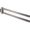 Image de Grohe, Porte-serviettes + crochets pour serviettes, Porte-serviettes Selection double pivot hard graphite poli 41063A00