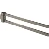Image de Grohe, Porte-serviettes + crochets pour serviettes, Porte-serviettes Selection double pivot hard graphite brossé 41063AL0