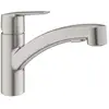 Image de Grohe QuickFix Start keukenmengkraan met uittrekbare handdouche supersteel