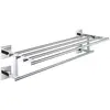 Image de Grohe, Porte-serviettes + crochets pour serviettes, Start Cube QuickFix porte-serviettes de bain multi-usage