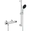 Image de Grohe QuickFix Precision Flow thermostatische doucheset 15cm met 1 straalsoort chroom