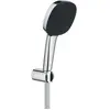 Image de Grohe, Pommeau de douche, Vitalio Comfort 110 Kit de fixation murale QuickFix, colle ou perceuse, économie d'eau, 3 modes de (3 Types de jets, 8.40 l/min)