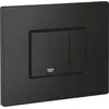 Image de Grohe, Plaque de déclenchement, Actionneur WC SKATE C, 156x197mm phantom black
