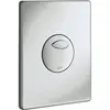 Image de Grohe, Plaque de déclenchement, Plaque de déclenchement Skate, uniquement pour vidage pneumatique AV1, chrome mat