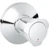 Image de Grohe, Robinetterie de salle de bains, UP-superstructure de robinet COSTA Mark rouge EBT 10-35mm chr