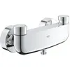 Image de Grohe, Robinetterie de salle de bains, Pompe à chaleur à fermeture automatique EUROSMART CT 1/2 pouce, avec mélangeur chromé