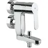 Image de Grohe, Robinetterie de salle de bains, Einhand-Wannenbatterie Eurostyle Vertica 23301000 chrom