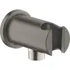 Image de Grohe, Barre de douche + curseur, Rainshower Coude de sortie mural 1/2" avec support de douche mural