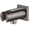 Image de Grohe, Barre de douche + curseur, rainshower - wandaansluitbocht met houder, hard graphite