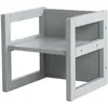Image de Roba, Chaises + table pour enfant, Pouf (Tabouret pour enfants)