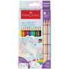 Image de Faber-Castell, Écriture + dessin, Crayons de couleur (13x)
