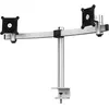 Image de Durable Support De Montage Pour 2 Moniteurs Avec Pince De Table