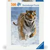 Image de Ravensburger Puzzle da 500 Pezzi - Tigre sulla Neve (500 pièces)