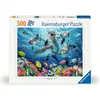 Image de Ravensburger Dauphins sur le récif de corail (500 pièces)